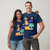 ufo, buitenaards geloof t-shirt (Unisex)