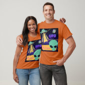 ufo, buitenaards geloof t-shirt (Unisex)
