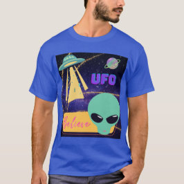 ufo, buitenaards geloof t-shirt