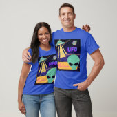 ufo, buitenaards geloof t-shirt (Unisex)