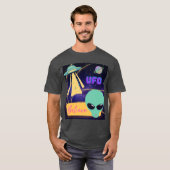 ufo, buitenaards geloof t-shirt (Voorkant volledig)