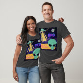 ufo, buitenaards geloof t-shirt (Unisex)