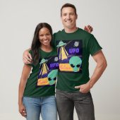 ufo, buitenaards geloof t-shirt (Unisex)