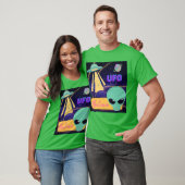 ufo, buitenaards geloof t-shirt (Unisex)