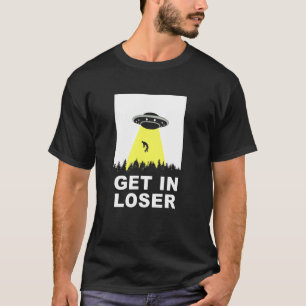UFO Buitenaards ontvoering kom binnen verliezer T-shirt