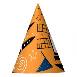 UFO buitenaards, ruimteschepen, kinder motief Feesthoedjes