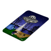 UFO buitenaardse afvoerbuizen Magneet (Linkerzijde)