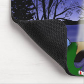 UFO Buitenaardse Ontvoering Alien Muismat (Hoek)