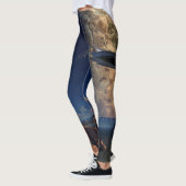 UFO- Buitenland- SciFi-landschap Leggings (Links)