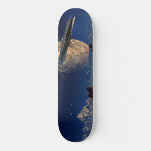 UFO-buitenlands World-SciFi-landschap Persoonlijk Skateboard
