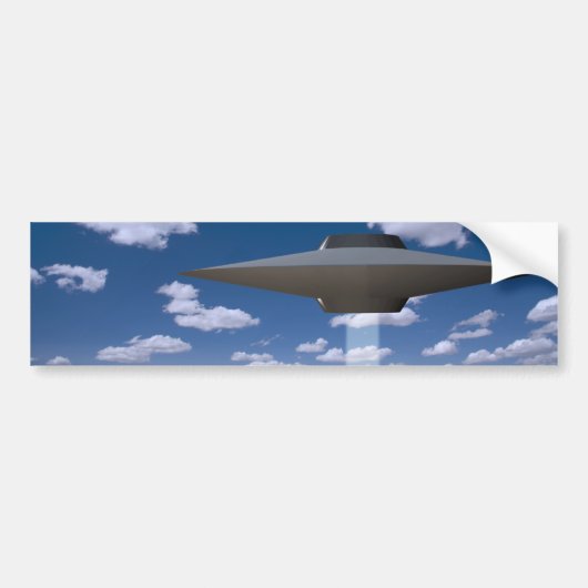 UFO BUMPERSTICKER (Voorkant)