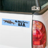 UFO-Bumpersticker Bumpersticker (Op Truck)