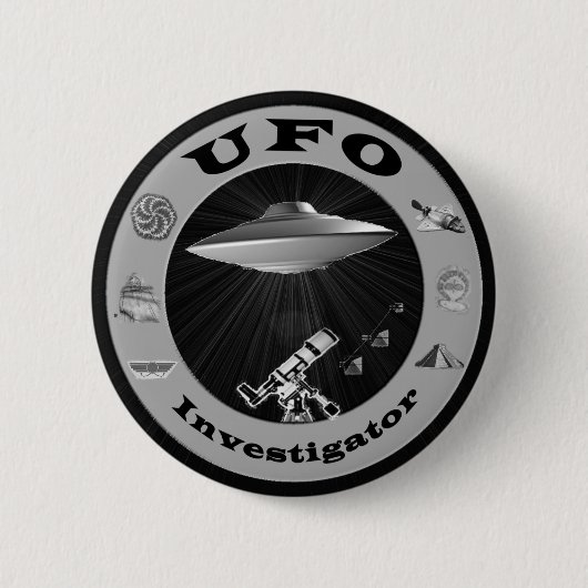 UFO-Button Ronde Button 5,7 Cm (Voorkant)