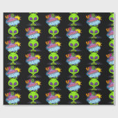 ufo cadeaupapier (Vlak)