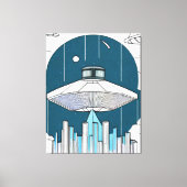 Ufo Canvas Print (Voorkant)