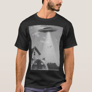 Ufo Cat Koe T-shirt