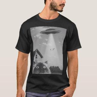 Ufo Cat Koe T-shirt