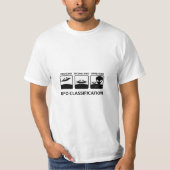UFO-classificatie T-shirt (Voorkant)