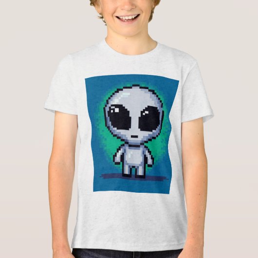 UFO & Co. Tri-Blend Shirt (Voorkant)