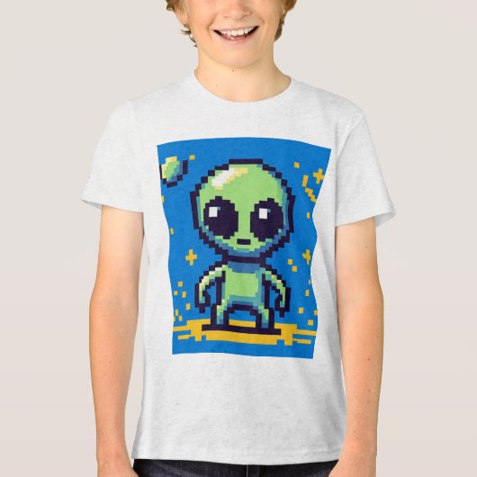 UFO & Co. Tri-Blend Shirt (Voorkant)