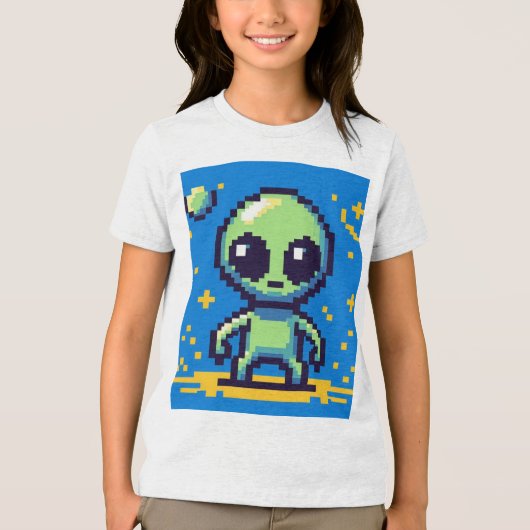 UFO & Co. Tri-Blend Shirt (Voorkant)