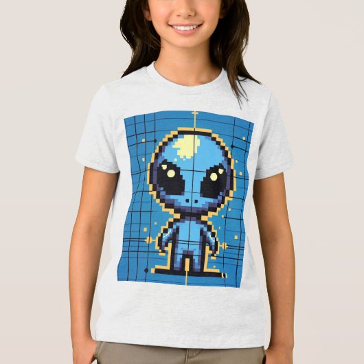 UFO & Co. Tri-Blend Shirt (Voorkant)