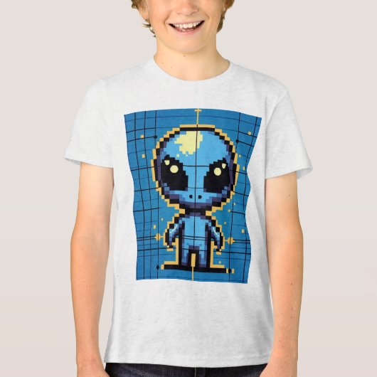 UFO & Co. Tri-Blend Shirt (Voorkant)