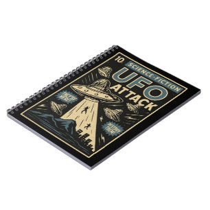 UFO Comic Book Style Notitieboek