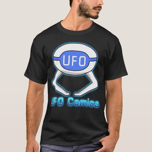 Ufo Comics OG Logo T-shirt (Voorkant)
