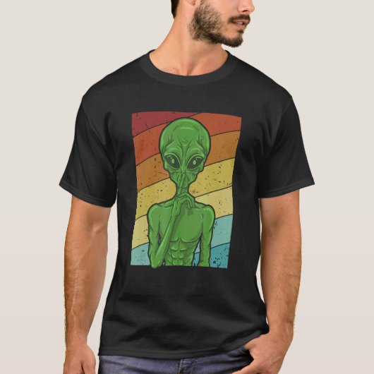 UFO Conspiracy Alien Alien Conspiracy Theoryist T-shirt (Voorkant)