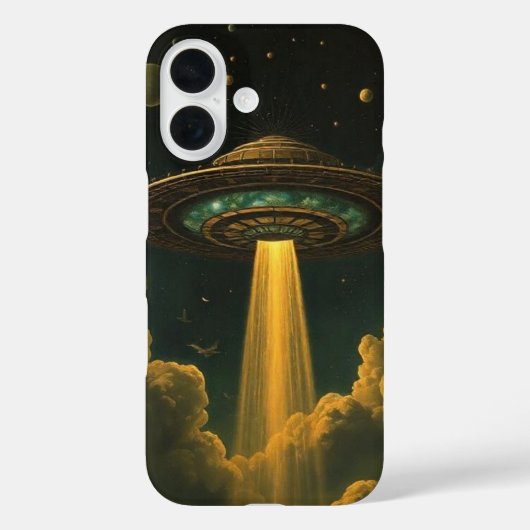 UFO contact maken Case-Mate iPhone Case (Achterkant)