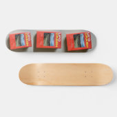 UFO CRASH Skateboard, 7 ¾" Deck Persoonlijk Skateboard (Horizontaal)