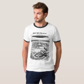 UFO CROP CIRCLES -Quick - T-shirt (Voorkant volledig)