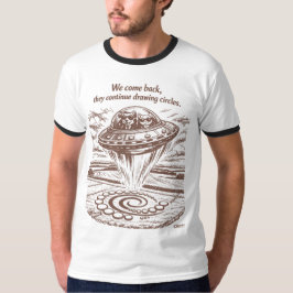 UFO CROP CIRCLES T-SHIRT