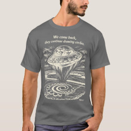 UFO CROP CIRCLES T-SHIRT