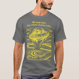 UFO CROP CIRCLES T-SHIRT