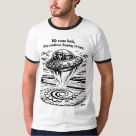 UFO CROP CIRCLES T-SHIRT