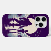 UFO Cryptid Paranormal Bigfoot Alien Encounter Case-Mate iPhone Case (Achterkant (horizontaal))