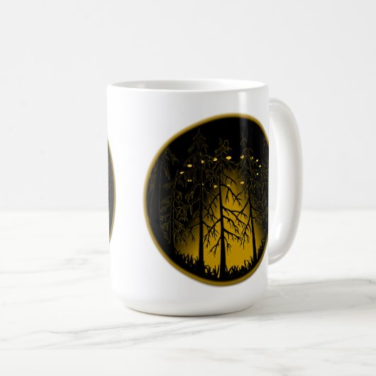 UFO Cups Cool UFO-Mokken Cups UFO-cadeautjes Geper Koffiemok (Voorkant rechts)