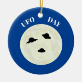 UFO-dag opzoeken Ornament (Voorkant)