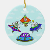 UFO-dag Ornament (Voorkant)
