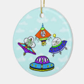 UFO-dag Ornament (Links)