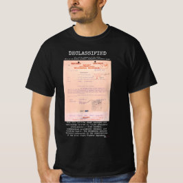 UFO - Declassified 331_120752_Numeric_Files_1944–1 T-shirt