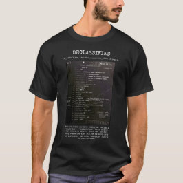 UFO - Declassified 38_143685_box_Incident_Summarie T-shirt