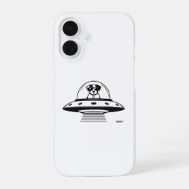 Ufo dog CG17s iPhone 16 Hoesje