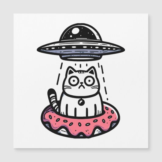 UFO Donut Kat (Voorkant)