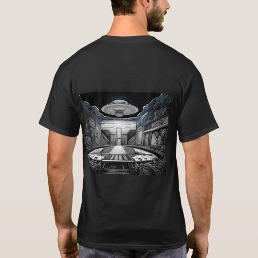 UFO Dreamscape T-shirt (Achterkant)