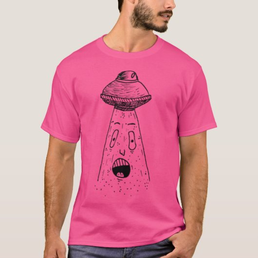 Ufo Dude T-shirt (Voorkant)