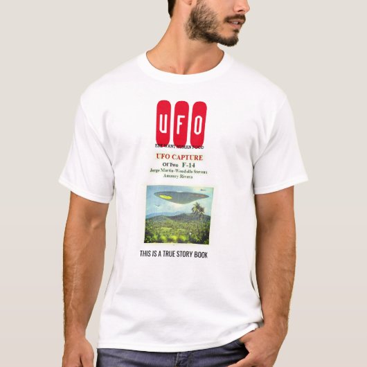 UFO ECHTE VERHAAL T-Shirt (Voorkant)