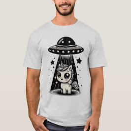 UFO Eenhoorn - Schattige en Whimsical Buitenaardse T-shirt